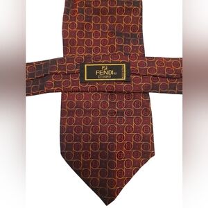 Fendi Vintage Silk Tie